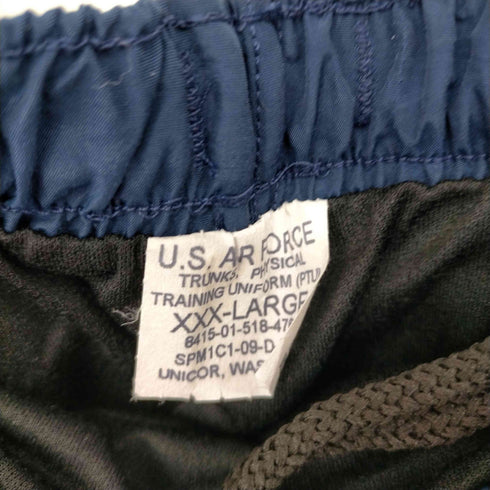 ユーエスエアーフォース U.S. AIR FORCE 00S 09年会計 Physical Training Uniform Trunks Shorts ナイロンショーツ メンズ XXX-LARGE
