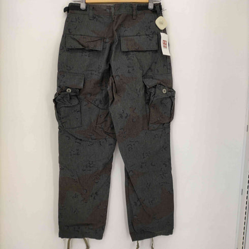 ユーエスアーミー U.S. ARMY TROUSERS DESERT CAMOUFLAGE PATTERN COMBAT 6C 後染めデザートカモカーゴパンツ メンズ SMALL-SHORT