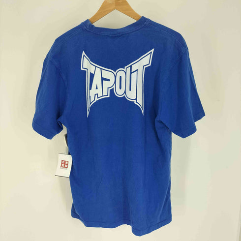 TAPOUT 格闘技 大判 ロゴ プリント S/S Tシャツ メンズ 2XL