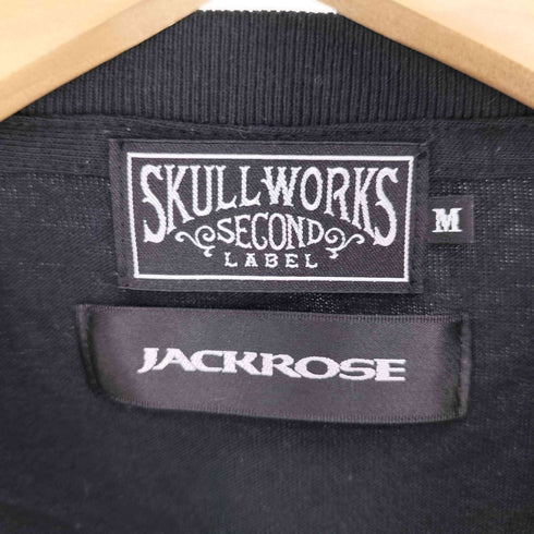 スカルワークス SKULL WORKS コラボ FACTORIES プリント S/S Tシャツ メンズ JPN:M