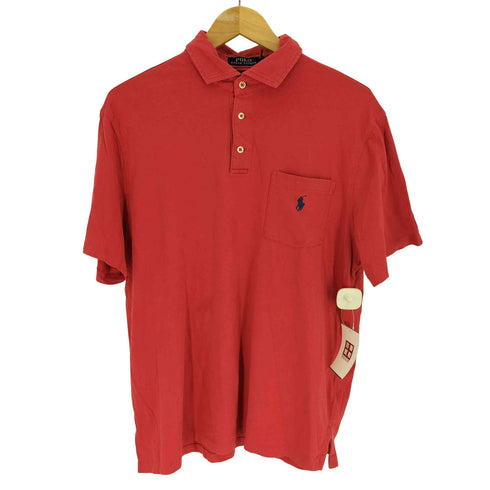ポロラルフローレン POLO RALPH LAUREN CLASSIC FIT ポニー刺繍 ポケット S/S ポロシャツ メンズ import:M