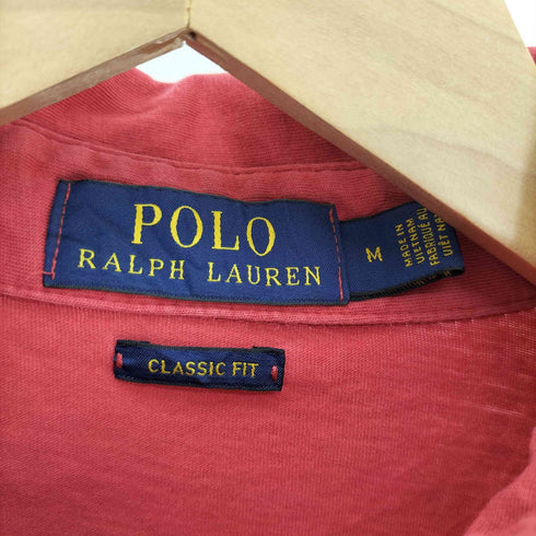 ポロラルフローレン POLO RALPH LAUREN CLASSIC FIT ポニー刺繍 ポケット S/S ポロシャツ メンズ import:M