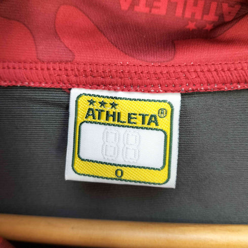 アスレタ ATHLETA サッカーウォームアップジャケット カモフラライトジャージJK レディース