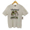 COLOUR 象 ラメプリント S/S クルーネック Tシャツ メンズ import:L
