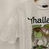 COLOUR 象 ラメプリント S/S クルーネック Tシャツ メンズ import:L