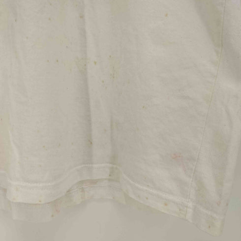 COLOUR 象 ラメプリント S/S クルーネック Tシャツ メンズ import:L