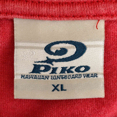 ピコ PIKO OLD 00s Y2K 両面プリント クルーネックTシャツ レディース JPN:XL