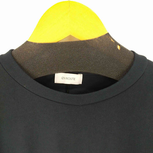 アンルート EN ROUTE ポリエステルテンジクヘムコードクルーネック L/S Tシャツ メンズ JPN:3