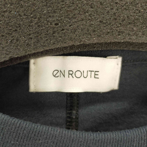 アンルート EN ROUTE ポリエステルテンジクヘムコードクルーネック L/S Tシャツ メンズ JPN:3