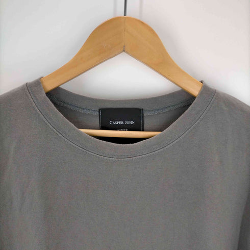 キャスパージョンアイバー CASPER JOHN AIVER サイドスリットTシャツ メンズ