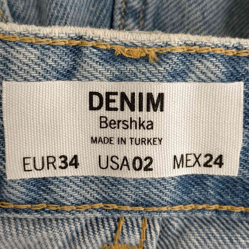 ベルシュカ BERSHKA The Powerpuff Girls イージーデニムパンツ バルーンパンツ レディース 34