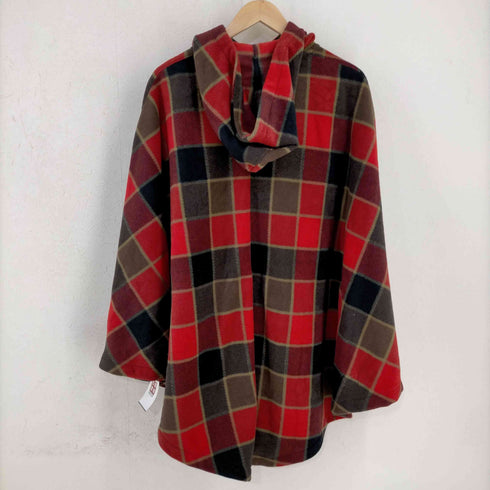 コロンビア Columbia チェック フリースポンチョ メンズ import:L