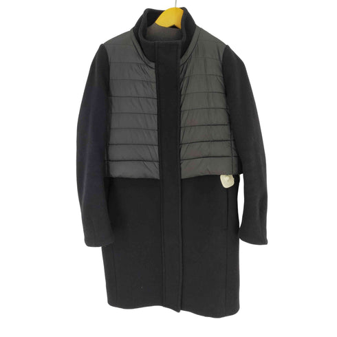 ダブルスタンダードクロージング DOUBLE STANDARD CLOTHING ウール切替ダウンコート レディース 36