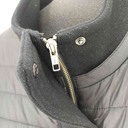 ダブルスタンダードクロージング DOUBLE STANDARD CLOTHING ウール切替ダウンコート レディース 36