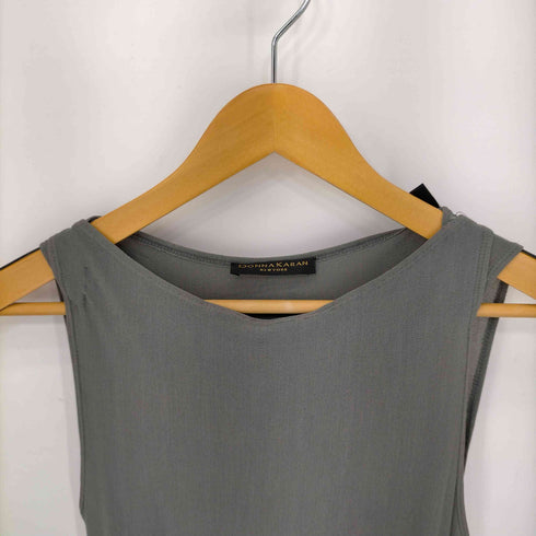 ダナキャランニューヨーク DKNY MADE IN USA ツートーンノースリーブドレス レディース