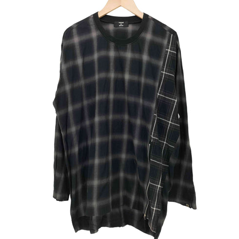 カバンドズッカ CABANE de ZUCCa サイドジップ ドッキングカットソー メンズ JPN:M