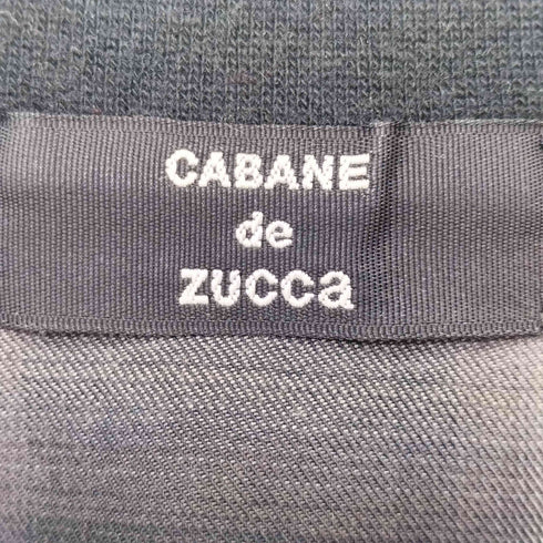 カバンドズッカ CABANE de ZUCCa サイドジップ ドッキングカットソー メンズ JPN:M