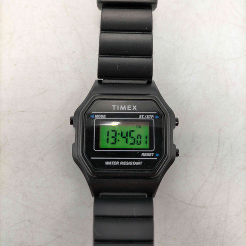 タイメックス TIMEX Classic Digital Mini Black Resin Strap Watch デジタルストリートウォッチ レディース