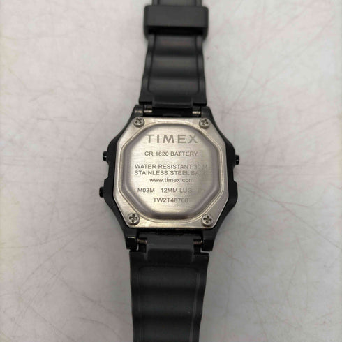 タイメックス TIMEX Classic Digital Mini Black Resin Strap Watch デジタルストリートウォッチ レディース