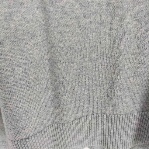 トミーヒルフィガー TOMMY HILFIGER PIMA COTTON CASHMERE ロゴ刺繍 Vネック ニット メンズ import:M