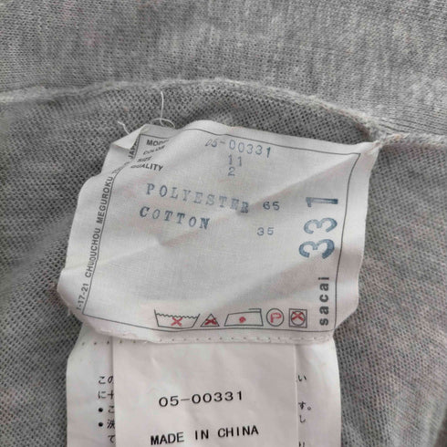 サカイ Sacai ニット ラップスカート レディース JPN:2