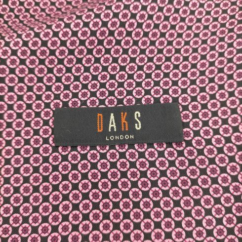 ダックスロンドン DAKS LONDON 総柄シルクストール メンズ