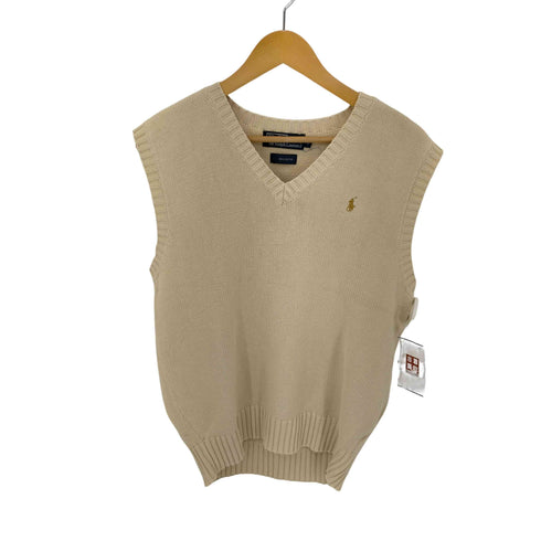 ポロバイラルフローレン Polo by RALPH LAUREN コットンニットベスト メンズ import:L