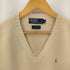 ポロバイラルフローレン Polo by RALPH LAUREN コットンニットベスト メンズ import:L