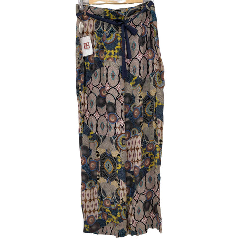 デシグアル Desigual DEBORA 総柄2タックレーヨンパンツ レディース