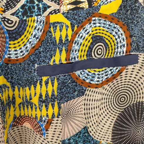 デシグアル Desigual DEBORA 総柄2タックレーヨンパンツ レディース