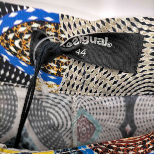 デシグアル Desigual DEBORA 総柄2タックレーヨンパンツ レディース