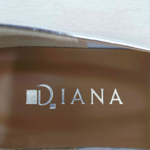 ダイアナ DIANA シルバーラム パンプス レディース JPN:23