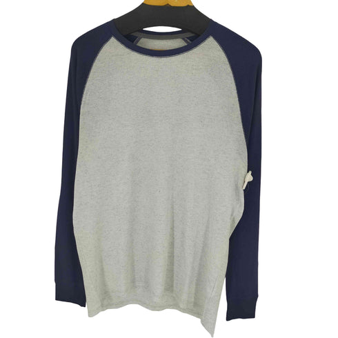 オールドネイビー OLD NAVY ラグランサーマルカットソー メンズ import:L