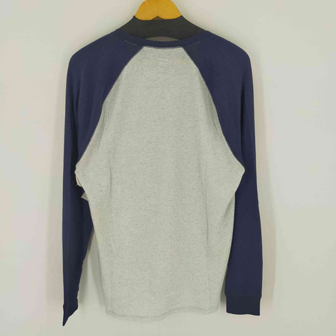 オールドネイビー OLD NAVY ラグランサーマルカットソー メンズ import:L