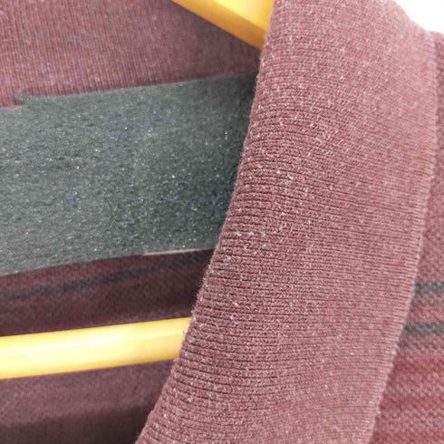 CHERESKIN 00S ボーダー L/S ポロシャツ メンズ JPN:XL
