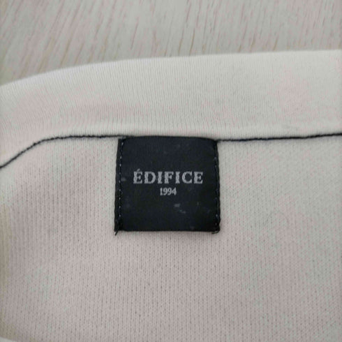 エディフィス EDIFICE ボートネックボーダーニット メンズ