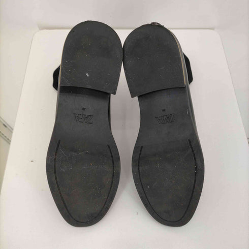 ザラ ZARA サイドゴアブーツ ソックスブーツ メタルヒール レディース JPN:24.5