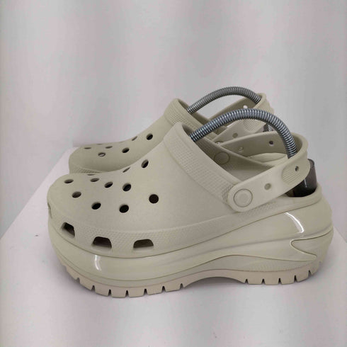 クロックス crocs Classic Mega Crush Clog Moon Jelly メンズ JPN:27.5