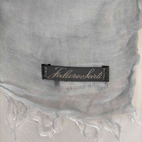 ファリエロサルティ Faliero Sarti シルク混 スカーフ メンズ