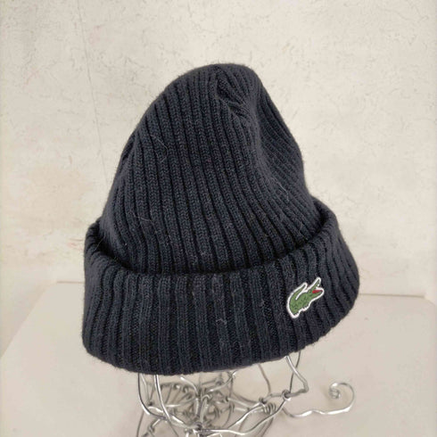 ラコステ LACOSTE クロックエンブレムニットキャップ メンズ