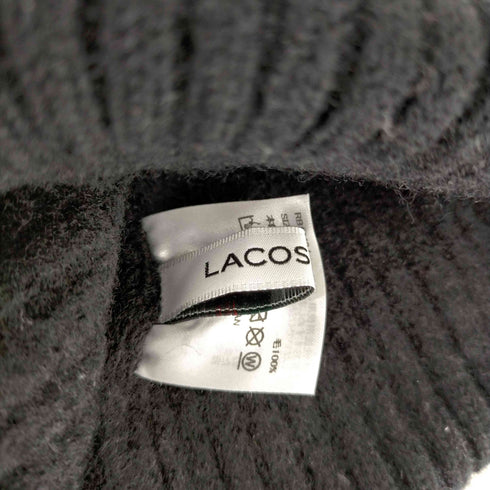ラコステ LACOSTE クロックエンブレムニットキャップ メンズ
