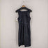 リーバイス Levis フロントボタン ブラックデニム ノースリーブワンピース Sienna Book 2 Dress Wanita レディース JPN:XS