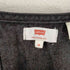 リーバイス Levis フロントボタン ブラックデニム ノースリーブワンピース Sienna Book 2 Dress Wanita レディース JPN:XS