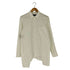 コムデギャルソンオムドゥ COMME des GARCONS HOMME DEUX 捻れパッチワーク 裾変形 レギュラーカラーシャツ メンズ JPN:S