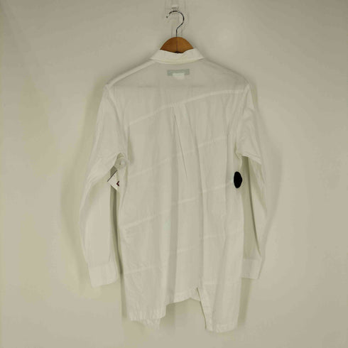 コムデギャルソンオムドゥ COMME des GARCONS HOMME DEUX 捻れパッチワーク 裾変形 レギュラーカラーシャツ メンズ JPN:S