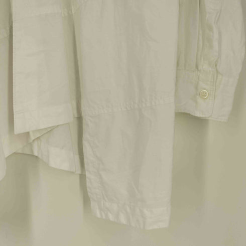 コムデギャルソンオムドゥ COMME des GARCONS HOMME DEUX 捻れパッチワーク 裾変形 レギュラーカラーシャツ メンズ JPN:S