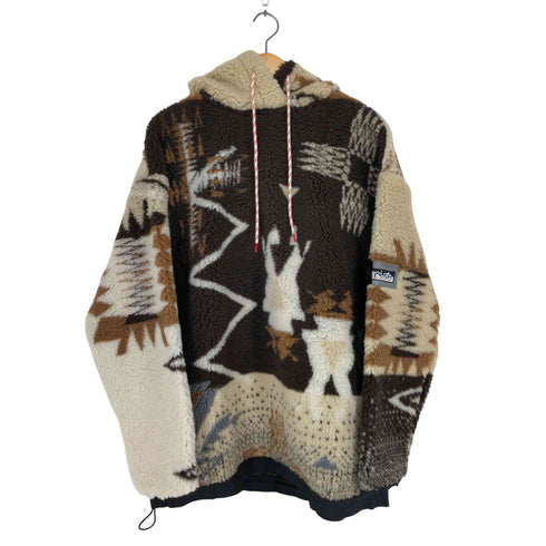 アリーズ ARIES 21AW IKAT FLEECE HOODIE メンズ JPN:XL