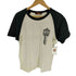 ヒステリックグラマー HYSTERIC GLAMOUR 00S 両面プリント ラグランスリーブ S/S Tシャツ レディース FREE