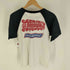 ヒステリックグラマー HYSTERIC GLAMOUR 00S 両面プリント ラグランスリーブ S/S Tシャツ レディース FREE