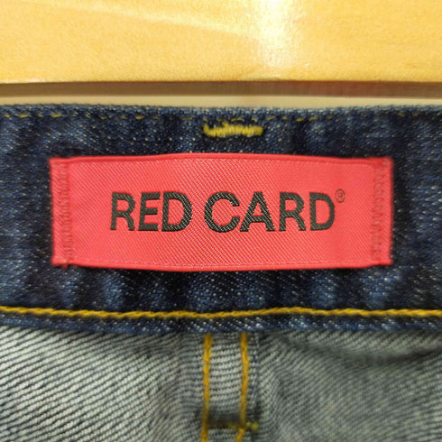レッドカード REDCARD ストレート アンクルレングス デニム レディース 25